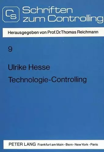 Technologie-Controlling cover