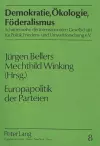 Europapolitik Der Parteien cover