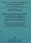 Raumordnungsziele Und Zulaessigkeit Privater Vorhaben cover