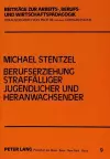 Berufserziehung Straffaelliger Jugendlicher Und Heranwachsender cover