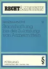 Staatshaftung Bei Der Zulassung Von Arzneimitteln cover