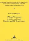 Ipr Und Verfassung in Italien Und in Der Bundesrepublik Deutschland cover