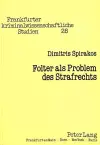 Folter ALS Problem Des Strafrechts cover