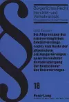 Die Abgrenzung Des Reisevertraglichen Gewaehrleistungsrechts Vom Recht Der Allgemeinen Leistungsstoerungen - Unter Besonderer Beruecksichtigung Der Rechtsnatur Des Reisevertrages cover