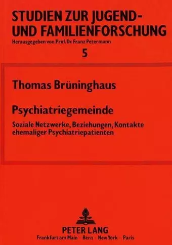 Psychiatriegemeinde cover