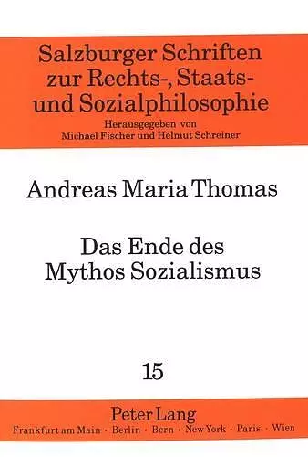 Das Ende Des Mythos Sozialismus cover