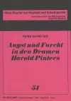 Angst Und Furcht in Den Dramen Harold Pinters cover