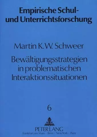 Bewaeltigungsstrategien in Problematischen Interaktionssituationen cover