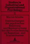 Untersuchungen Der Psychischen Belastung Und Beanspruchung Bei Der Preiserfassung an Registrier- Und Scannerkassen cover