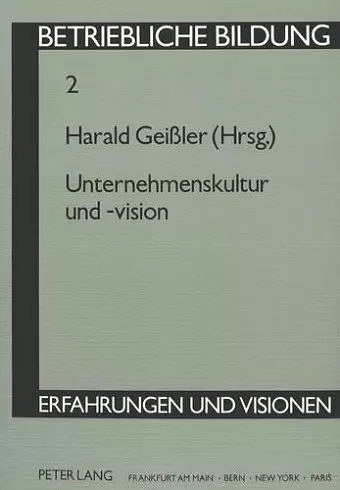 Unternehmenskultur Und -Vision cover