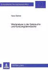 Wertanalyse in Der Gebrauchs- Und Konsumgueterindustrie cover