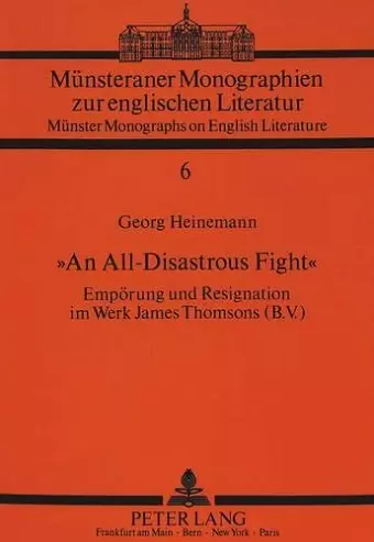 «An All-Disastrous Fight» cover