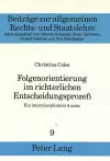 Folgenorientierung Im Richterlichen Entscheidungsprozeß cover