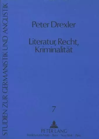 Literatur, Recht, Kriminalitaet cover