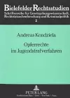 Opferrechte Im Jugendstrafverfahren cover