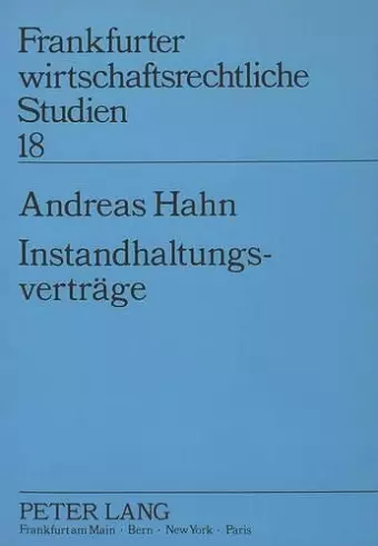 Instandhaltungsvertraege cover