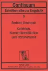 Kollektion, Numerialklassifikation Und Transnumerus cover