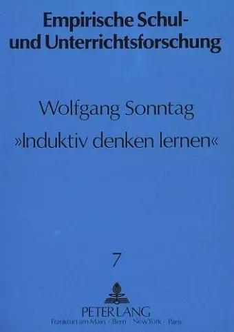 «Induktiv Denken Lernen» cover