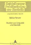 Studien Zum Slavischen Verbum cover