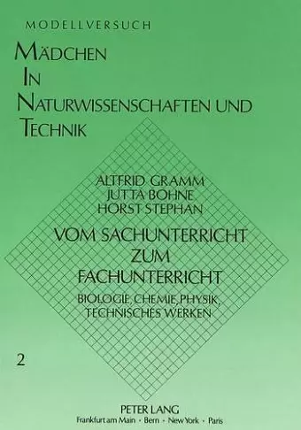 Vom Sachunterricht Zum Fachunterricht cover