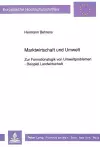 Marktwirtschaft Und Umwelt cover