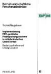 Implementierung Edv-Gestuetzter Finanzplanungssysteme in Mittelstaendischen Unternehmen cover