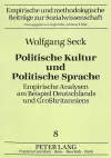 Politische Kultur Und Politische Sprache cover