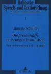 Die «Présentatifs» Im Heutigen Franzoesisch cover