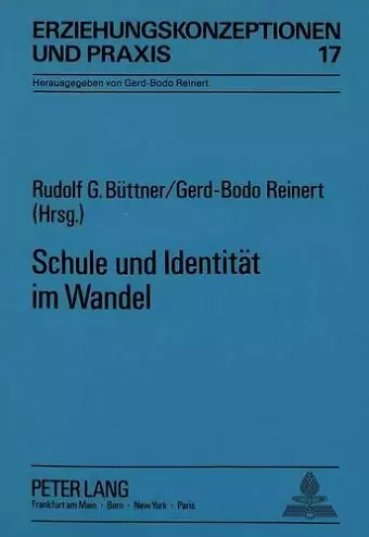 Schule Und Identitaet Im Wandel cover