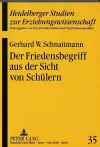 Der Friedensbegriff Aus Der Sicht Von Schuelern cover