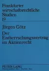 Der Entherrschungsvertrag Im Aktienrecht cover