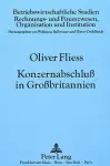 Konzernabschluß in Großbritannien cover