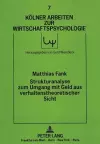 Strukturanalyse Zum Umgang Mit Geld Aus Verhaltenstheoretischer Sicht cover