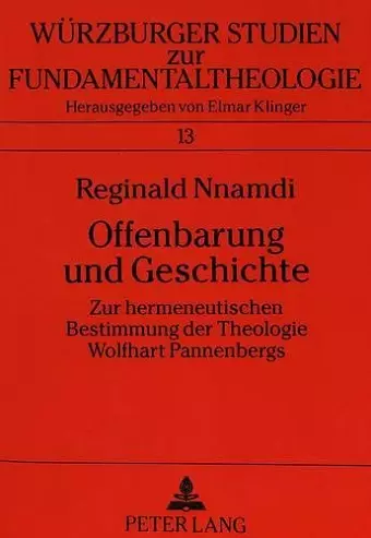 Offenbarung Und Geschichte cover