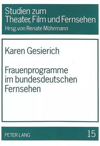 Frauenprogramme Im Bundesdeutschen Fernsehen cover