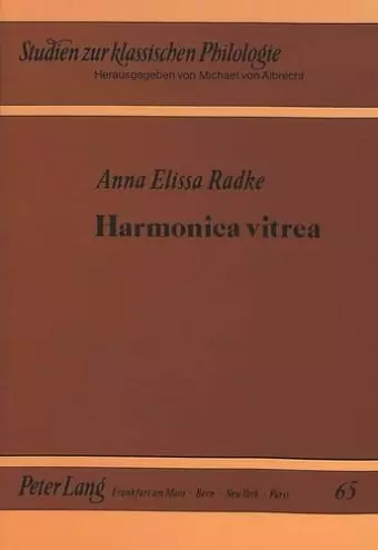 Harmonica Vitrea cover