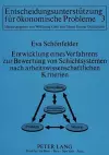 Entwicklung Eines Verfahrens Zur Bewertung Von Schichtsystemen Nach Arbeitswissenschaftlichen Kriterien cover