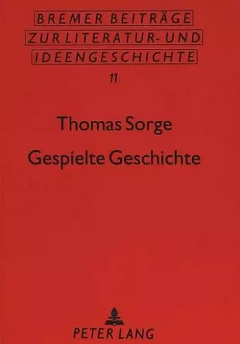 Gespielte Geschichte cover