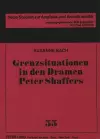 Grenzsituationen in Den Dramen Peter Shaffers cover