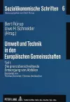 Umwelt Und Technik in Den Europaeischen Gemeinschaften cover