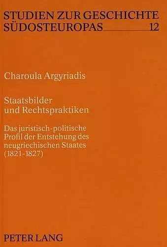 Staatsbilder Und Rechtspraktiken cover