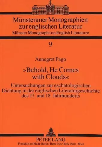 «Behold, He Comes with Clouds» cover