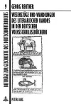 Wesenszuege Und Wandlungen Des Literarischen Kanons in Den Deutschen Volksschullesebuechern cover