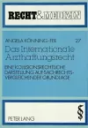 Das Internationale Arzthaftungsrecht cover