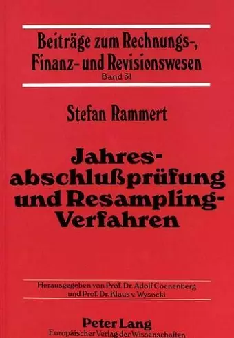 Jahresabschlußpruefung Und Resampling-Verfahren cover