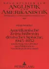 Amerikanische Zeitschriften in Deutscher Sprache, 1945-1952 cover