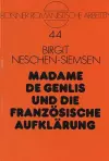 Madame de Genlis Und Die Franzoesische Aufklaerung cover