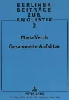 Maria Verch: Gesammelte Aufsaetze cover