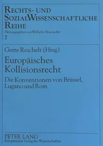 Europaeisches Kollisionsrecht cover