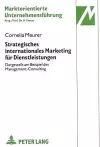 Strategisches Internationales Marketing Fuer Dienstleistungen cover